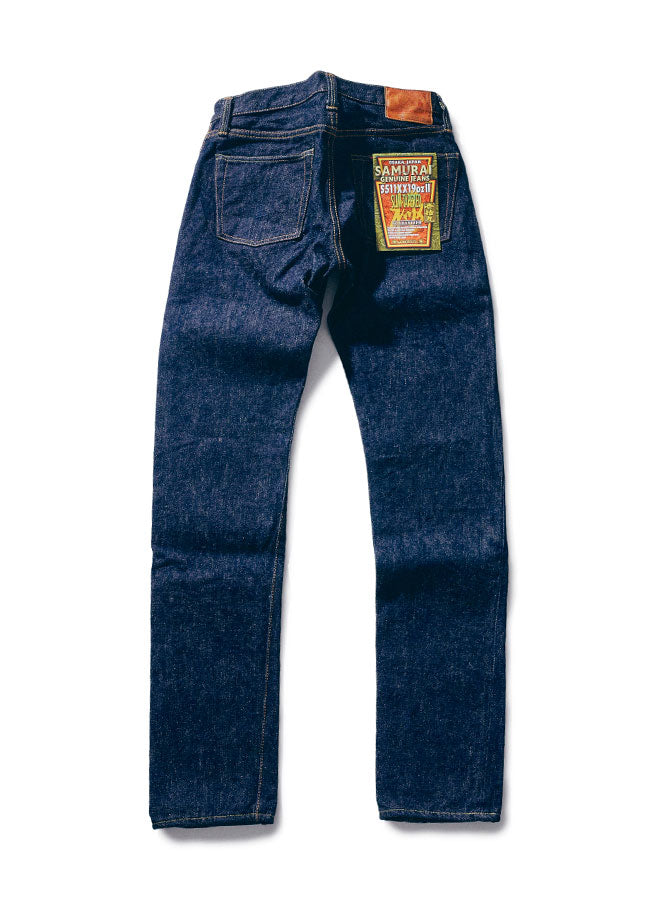 S511XX19ozⅡ 19oz Slim Tapered | SAMURAI JEANS ONLINE STORE