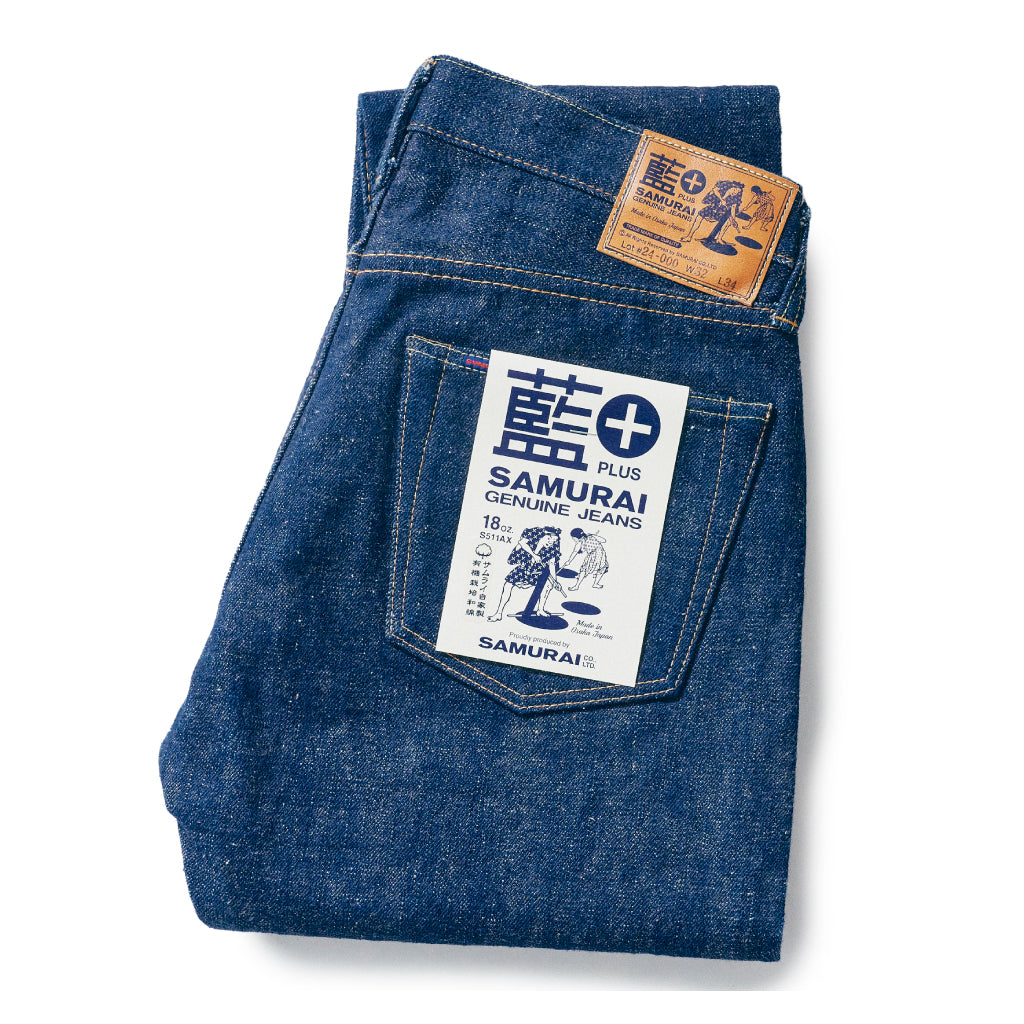 S511AX 藍Plus ジーンズ スリムテーパード | SAMURAI JEANS ONLINE STORE