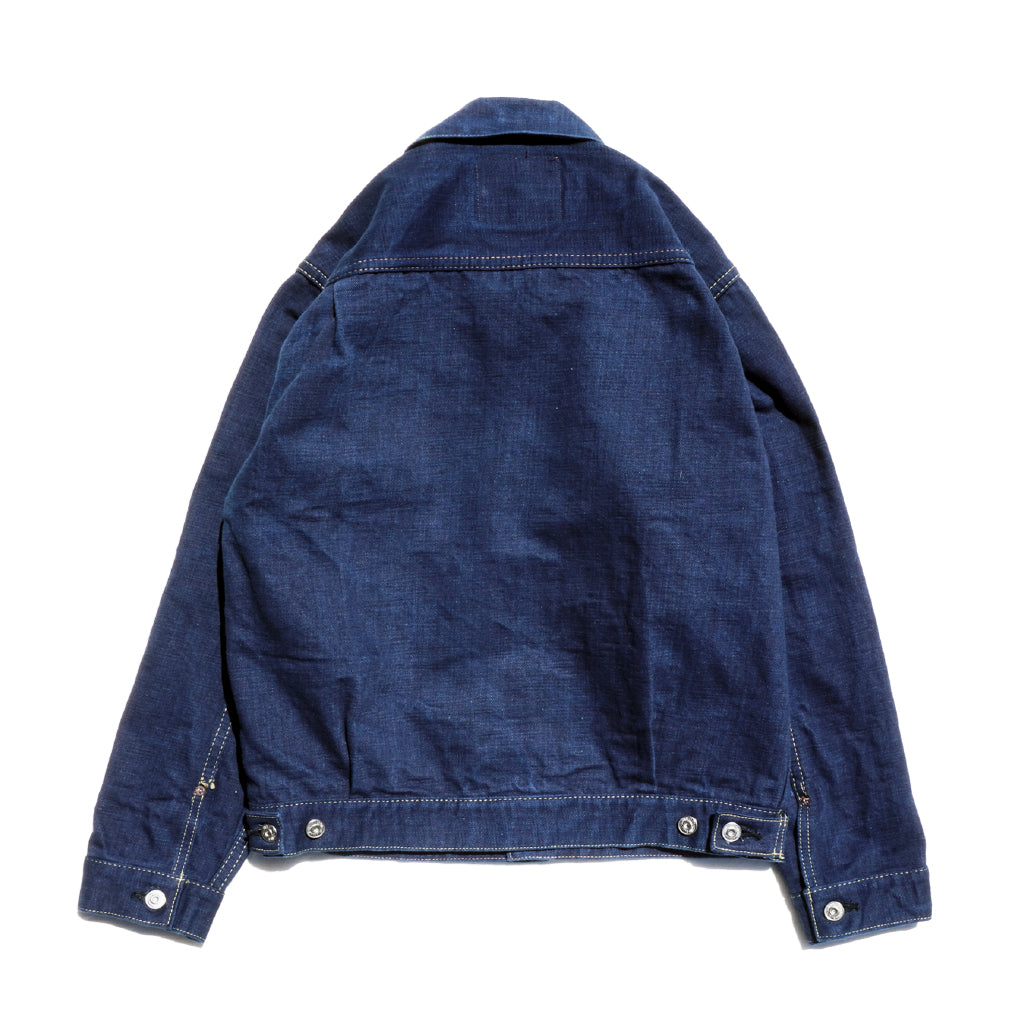 S552AIW-25th 25th Anniv, W NATURAL INDIGO DENIM JACKET | SAMURAI