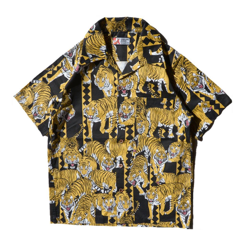 Samurai Jeans One-Hundred Tiger S/S Shirt